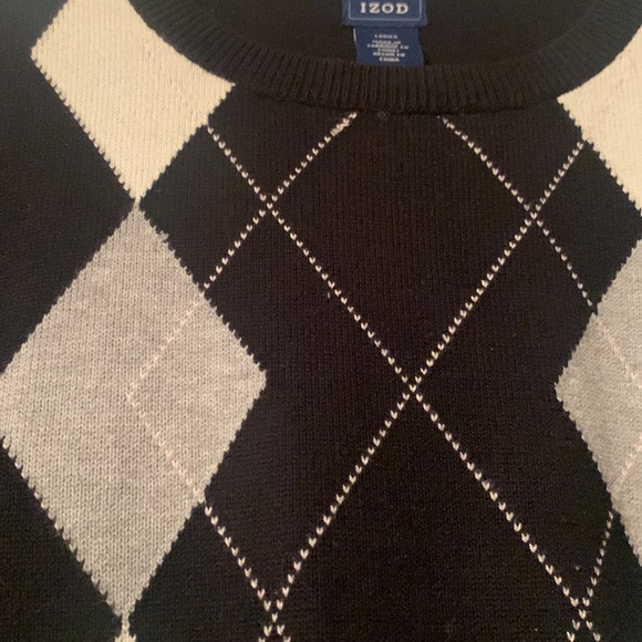 Ladies Izod Argyle Sweater NWOT - Picture 4 of 4